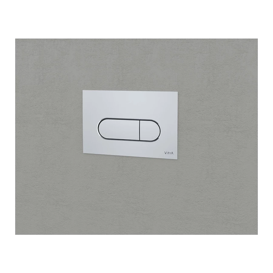 Панель смыва Vitra Root Round хром 740-2280