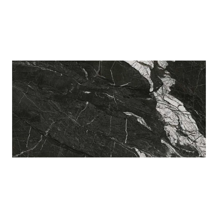 Керамогранит Cifre Arvora Black Mt матовый черный 120х60 см