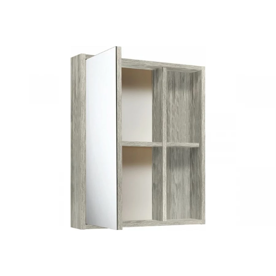 Зеркальный шкаф Runo Эко 60 дуб скандинавский 00-00001187 60x65 см