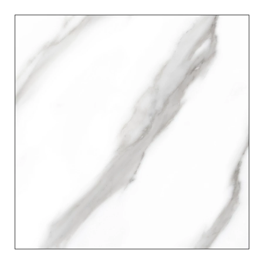 Керамогранит Global Tile Triumph грес глазурованный белый 60*60 см