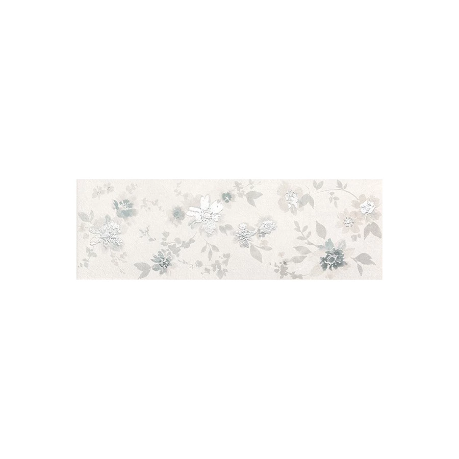 Плитка настенная Fap Ceramiche Deco&More Flower White fRGH 75х25 см