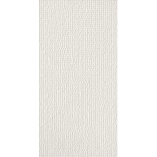Плитка керамическая Atlas Concorde 3Д Волл Карве Сqуарес Whите / 3D Wall Carve Squares White матовая белая A57Z 80х40 см