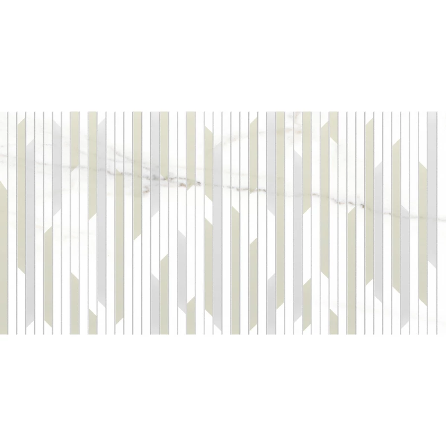 Декор Laparet Alaska белый 04-01-1-18-03-00-4134-0 60x30 см