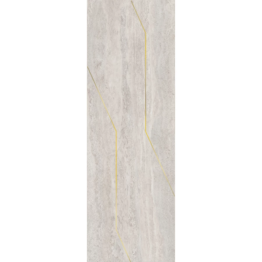 Декор Kerama Marazzi Эвора глянцевый обрезной бежевый светлый 30х89,5 см