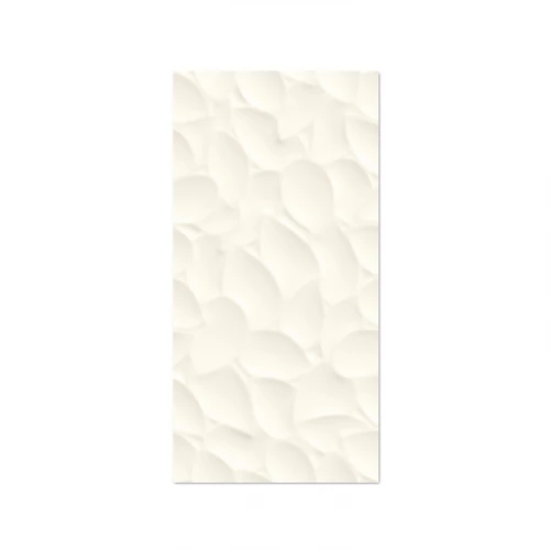 Керамическая плитка Love Ceramic Tiles Genesis Leaf White Matt Rett 669.0052.0011 60х30 см