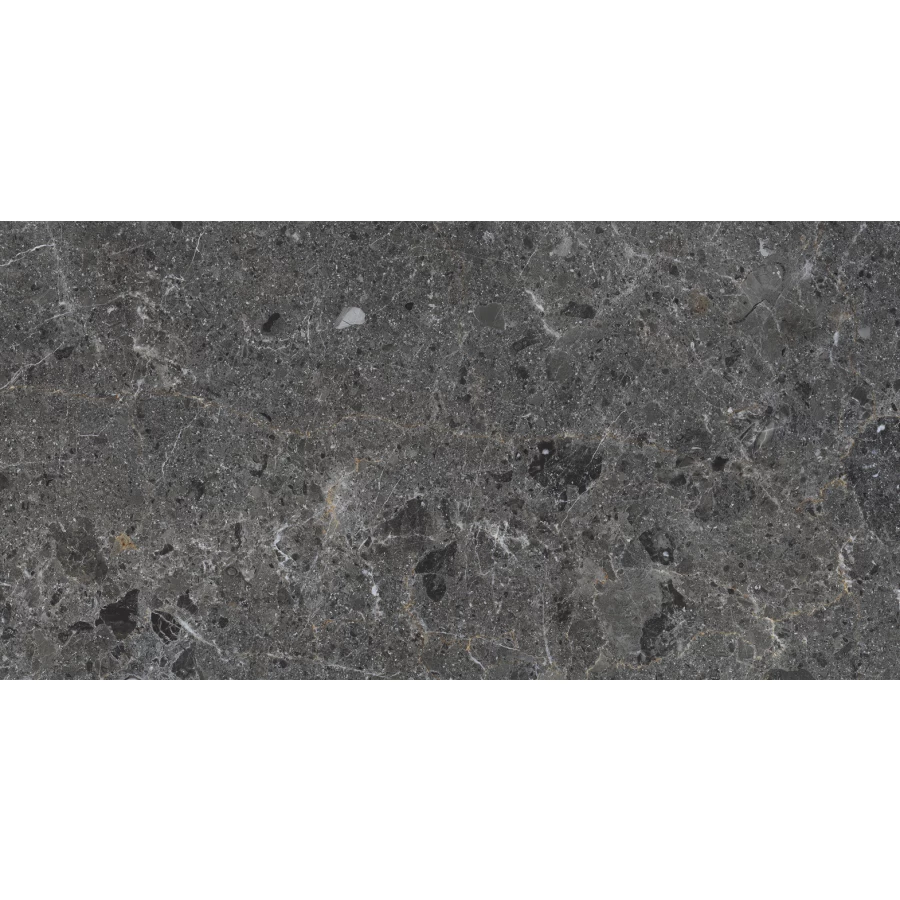 Керамогранит NT Ceramic Rockstar Black Abyss матовый черный NTTHS99802D 120х60 см