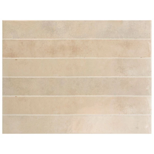 Плитка настенная Equipe Verticale Home глянцевая бежевая 31922 40х5 см