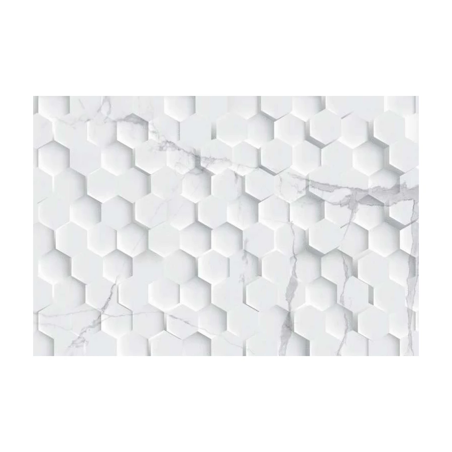 Настенная плитка Eurotile Statuario 9 SR 0205 Pixel 9 SR 0205 40х27 см