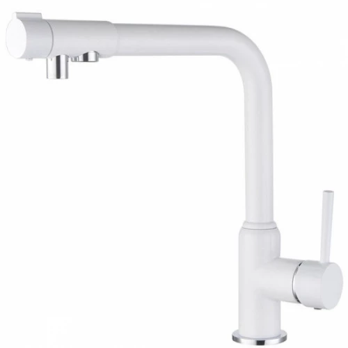 Смеситель для кухонной мойки Kaiser Teka 13044-10 белый