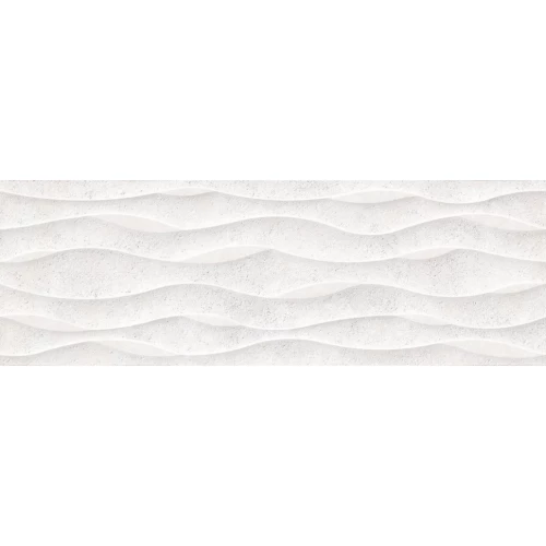 Декор Peronda Гроунд Вхите Децор / Ground White Decor матовый белый 34814 100х33,3 см