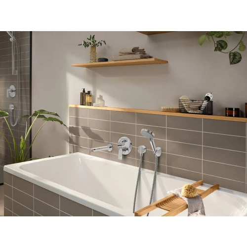 Смеситель для душа Hansgrohe Rebris E внешняя часть хром 72468000
