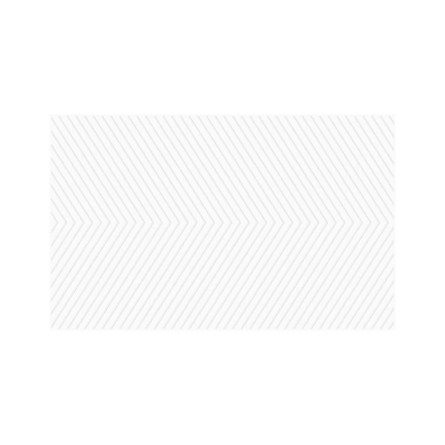 Декор Шахтинская плитка Муза белый 01 25х40 см