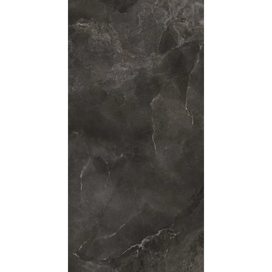 Керамогранит Global Tile Freya полуматовый черный GT120608605SSR 120х60 см