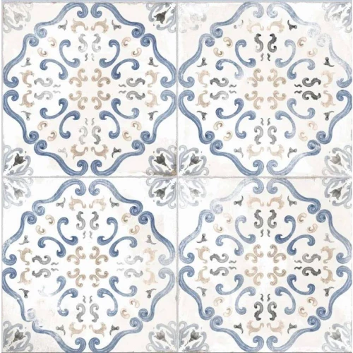 Керамогранит El Molino Alice Azul матовый синий 58x58 см