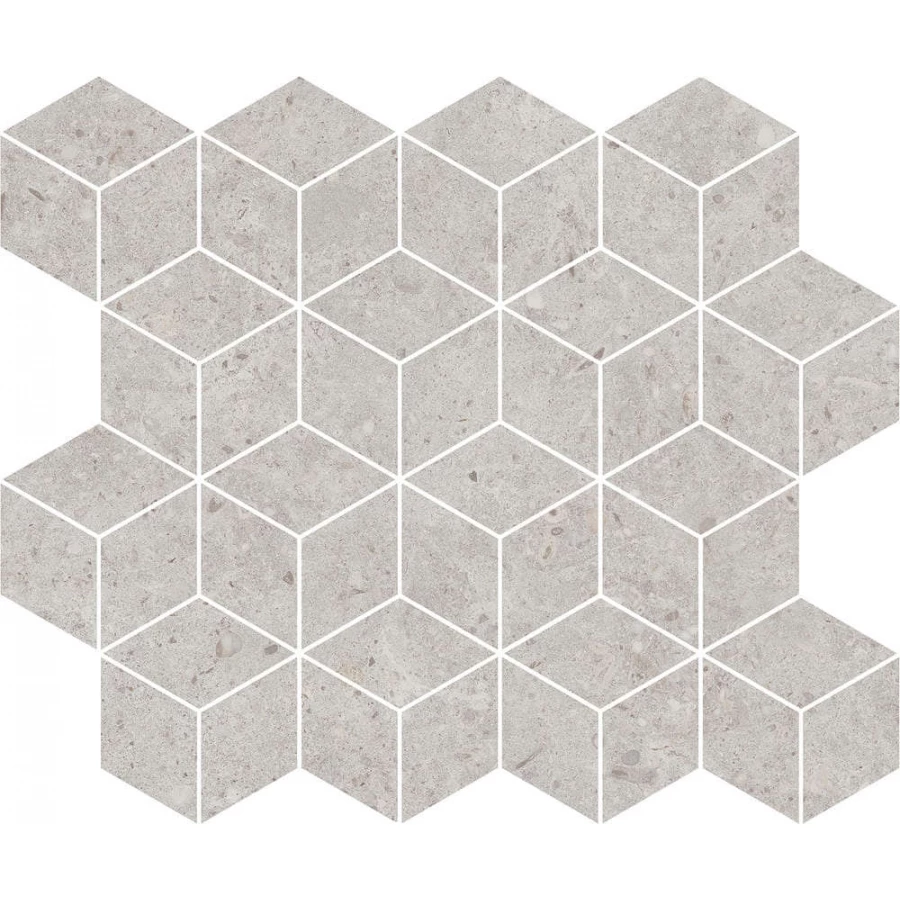 Декор мозаичный Kerama Marazzi Риккарди серый светлый матовый T017\14053 45x37,5 см