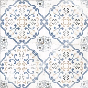 Керамогранит El Molino Alice Azul матовый синий 58x58 см