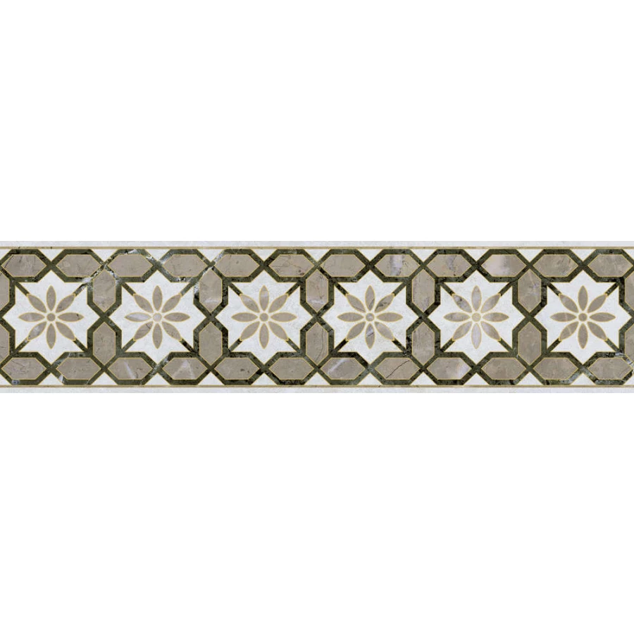 Бордюр 5 Kerama Marazzi Серенада глянцевый обрезной VT\A575\11000R 30x7,2 см