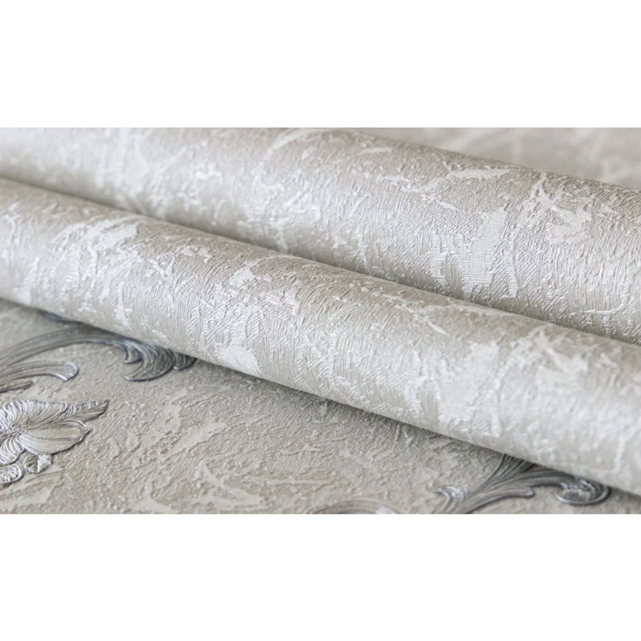 Обои флизелиновые Аспект Николь белые 70342-14 1,06х10,05 м