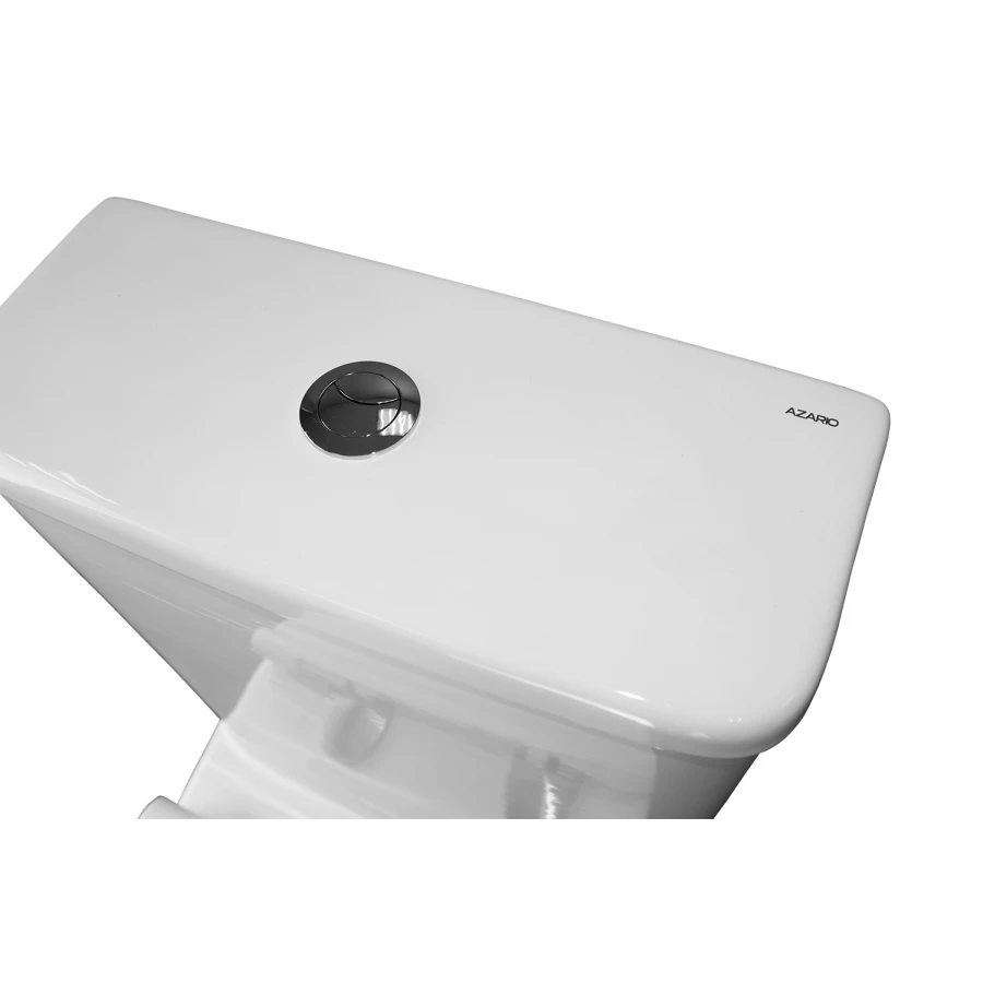 Унитаз-компакт Azario Glory напольный безободковый с быстросъемным сиденьем микролифт AZ-49 38х68х81.2 см