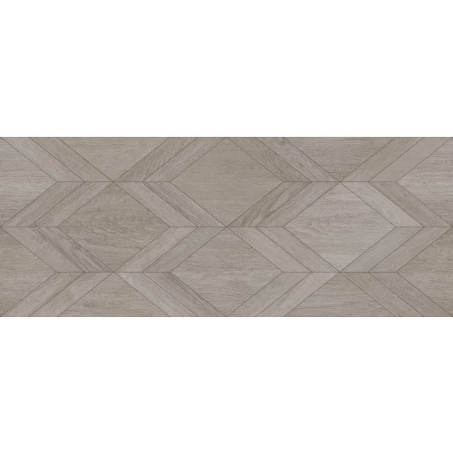 Плитка настенная Porcelanosa Гент 3Д Силвер Диамонд / Gent 3D Silver Diamond матовая серая 100337356 150х59,6 см