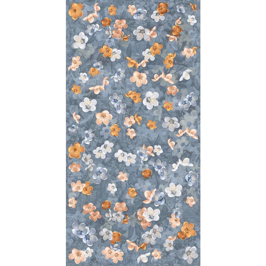 Керамогранит Ceramiche Piemme Homey Bloom Blue Nat Ret 05275 120х60 см