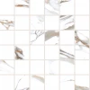 Плитка настенная ALMA Ceramica Дакота / Dakota рельефная глянцевая белая 8 мм TWU09DKT014 50х24,5 см