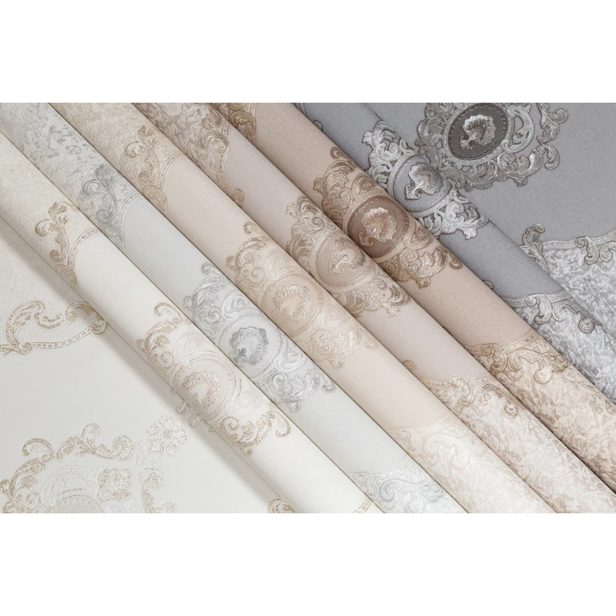 Обои флизелиновые Palitra Life Палитра Khiva коричневые PL71772-24 1.06х10.05 м