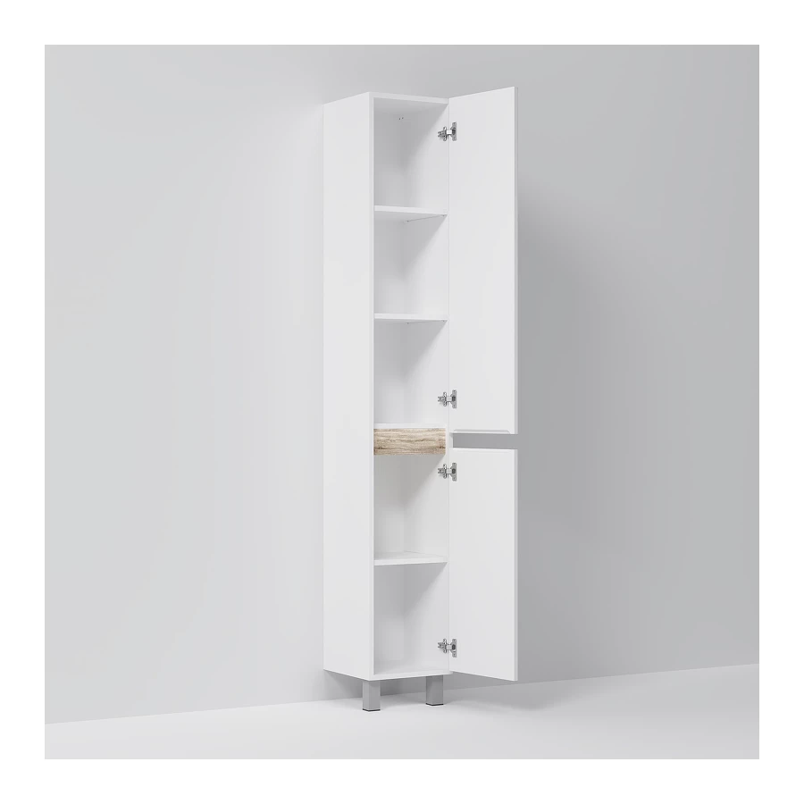 Шкаф-пенал напольный Am Pm X-Joy правый белый глянец M85ACSR0306WG 30 см