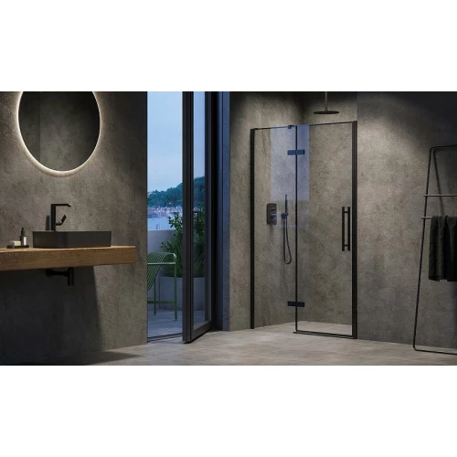 Душевая дверь Ravak cosd2 черный транспарент x0vvac300z1 100 см