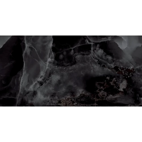 Керамогранит Laparet Andora Black полированный чёрный 120х60 см