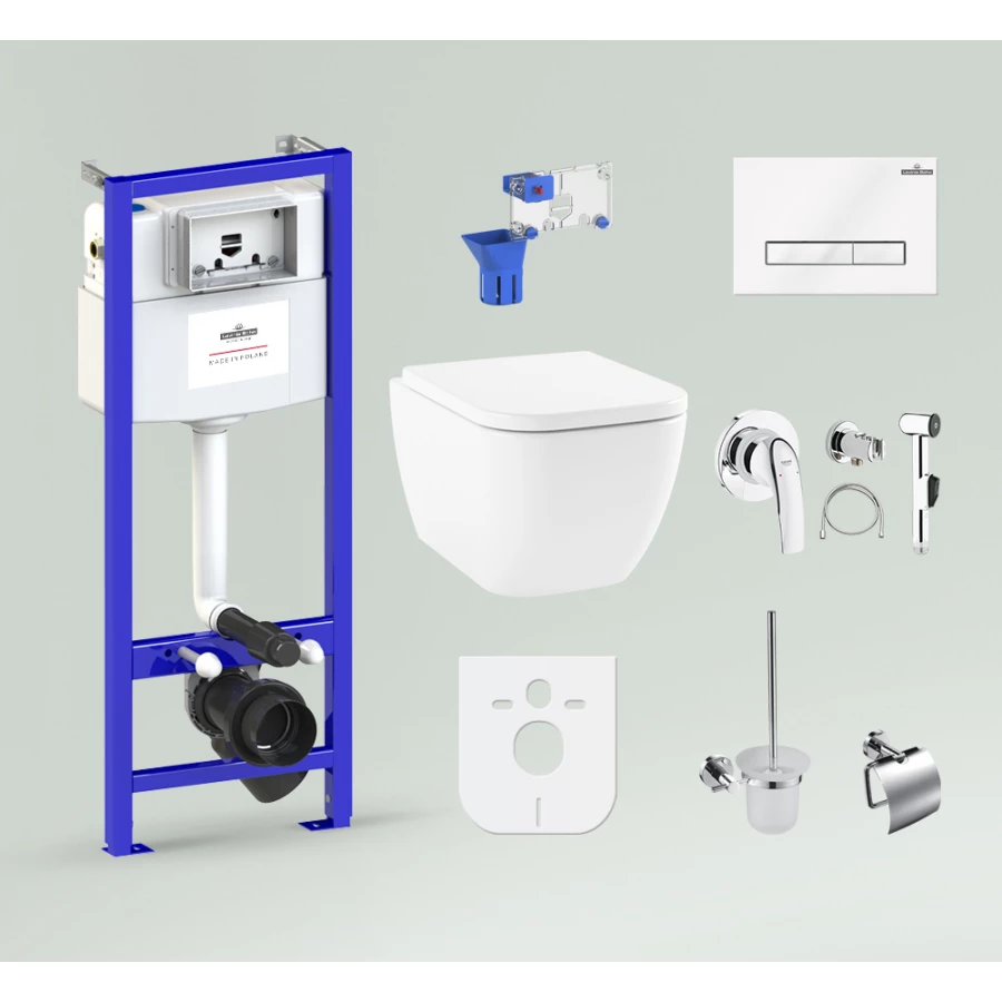 Комплект 10 в 1 Lavinia Boho Relfix One Rimless 98010141 (состоит из 3302103R, 33290200, 38010010, 3805003W, 38040010, 123072, 60567, 98652)