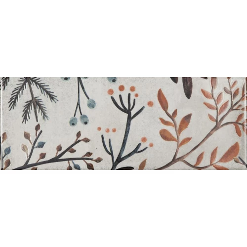 Плитка настенная Cas Ceramica Forever Decor White Декор глянцевый белый 40х15 см