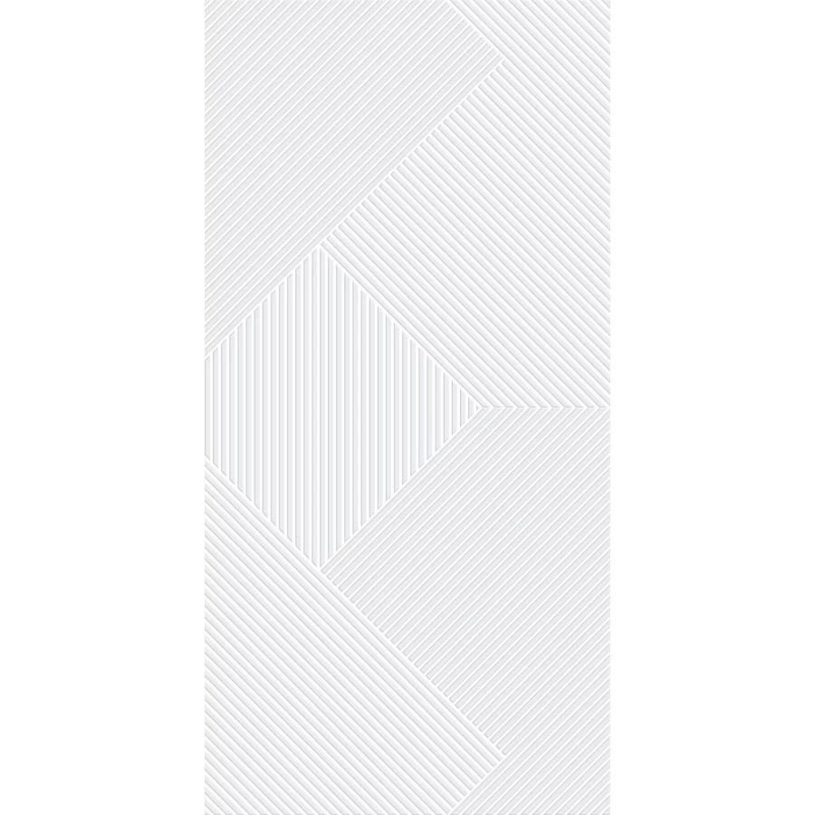 Керамогранит Fakhar Monocolor White Strucrure матовый белый 61w1211a 119,6х59,6 см