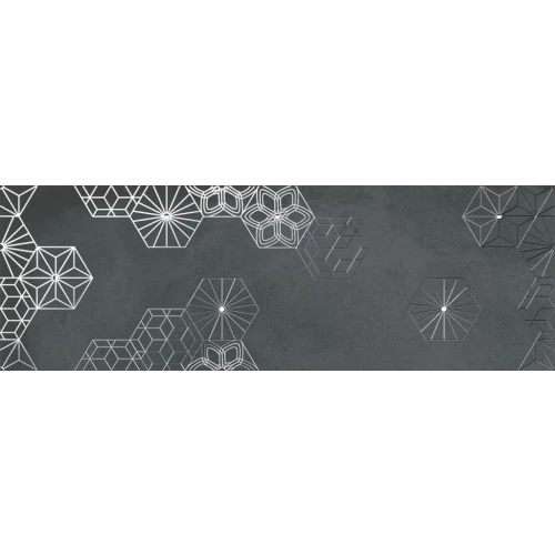 Декор Ibero Dec debod carbon b 25*75