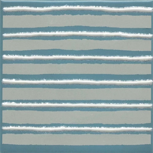 Плитка настенная Kerama Marazzi Бахия 4 Декор глянцевый бирюзовый KMD3STA028GN 9,8x9,8 см