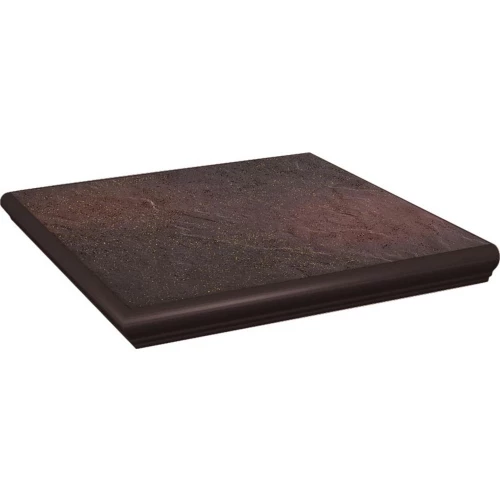 Капинос угловой Ceramika Paradyz Semir Rosa kapinos stopnica narozna B1a матовый коричневый 33х33 см