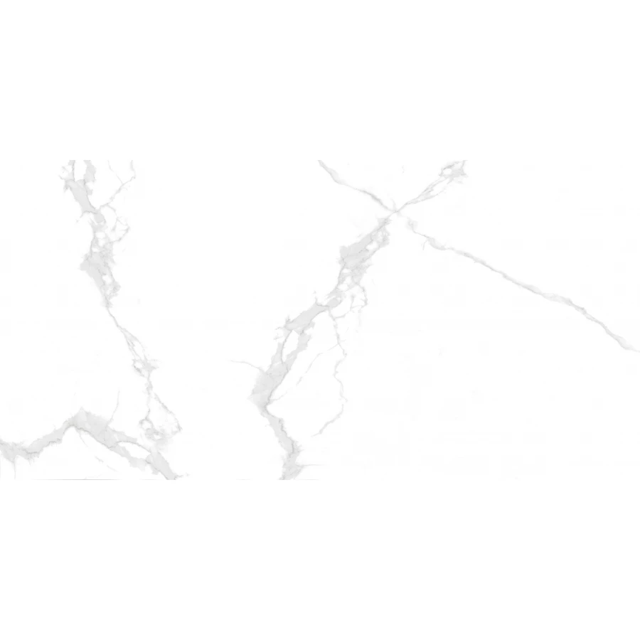 Керамогранит Buono Marble Attiko Statuario Glossy Carving MVL4415GC белый 120х60 см