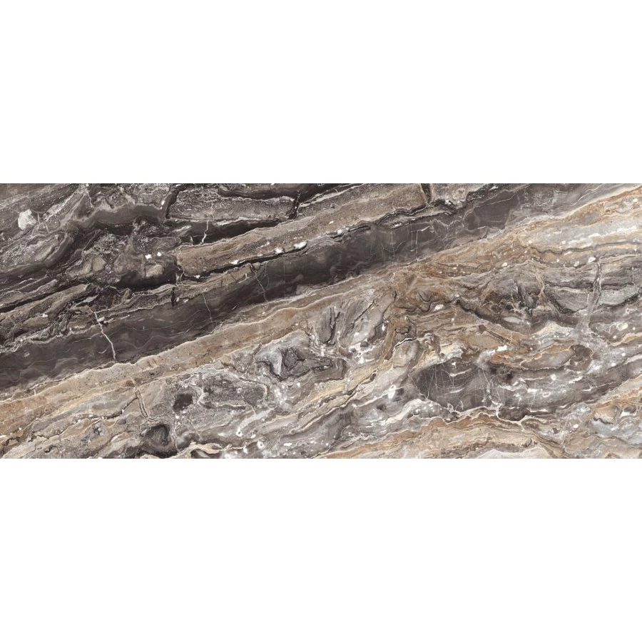 Керамогранит Neodom Titanium Amadeus Polished глянцевый коричневый N20341 280х120 см