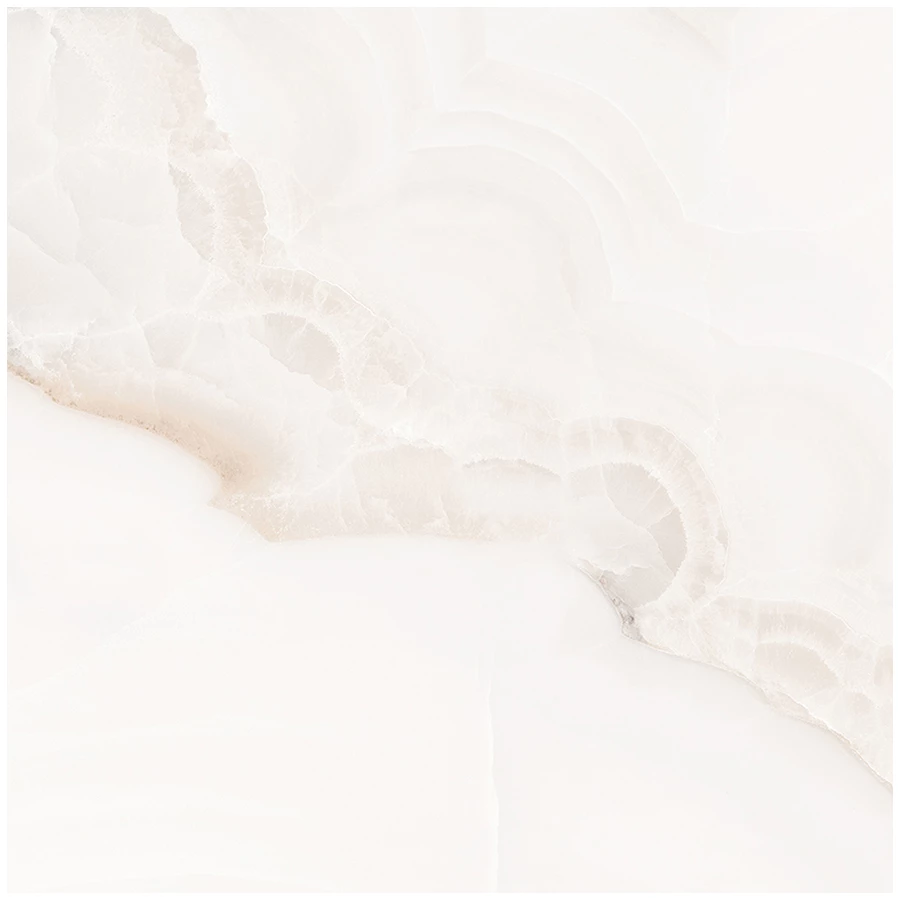 Керамогранит Ceradim Onyx Imperator White Полированный белый 60х60 см