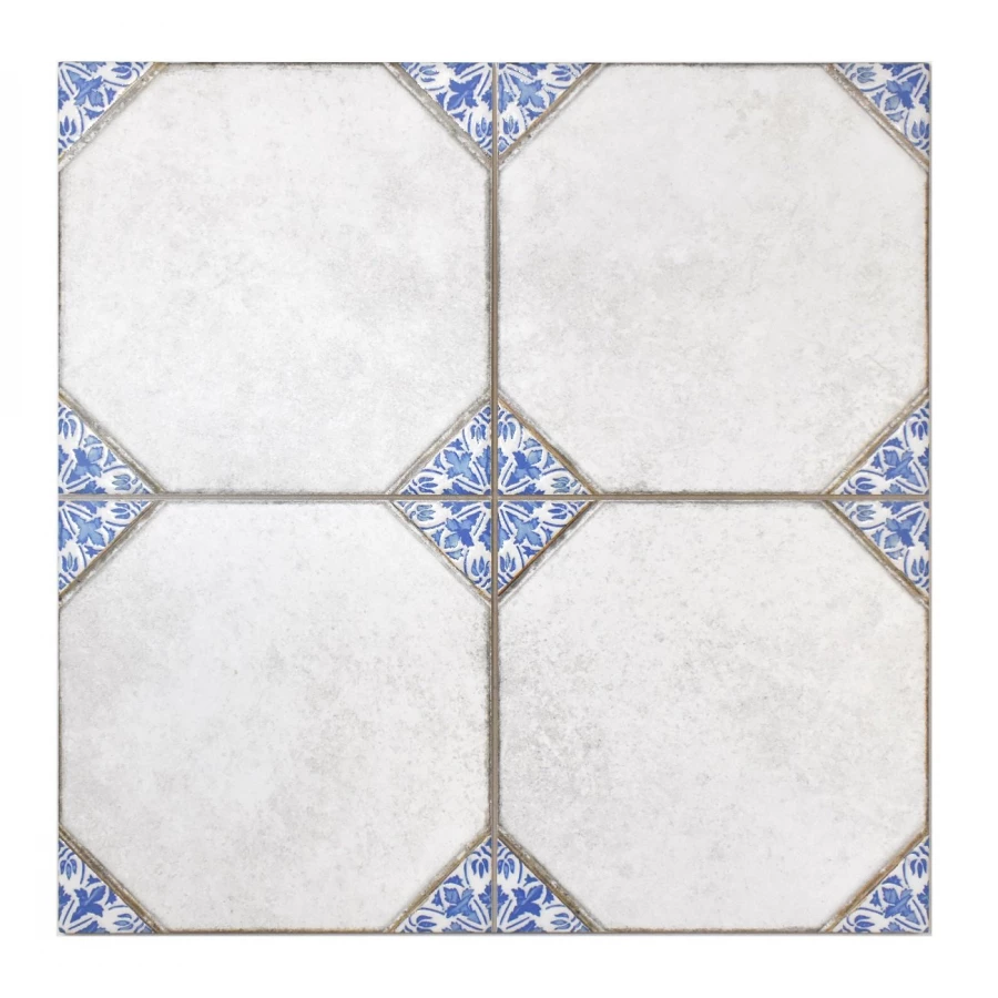 Керамогранит Realonda Leeds Blue матовый голубой RLD000047 33х33 см