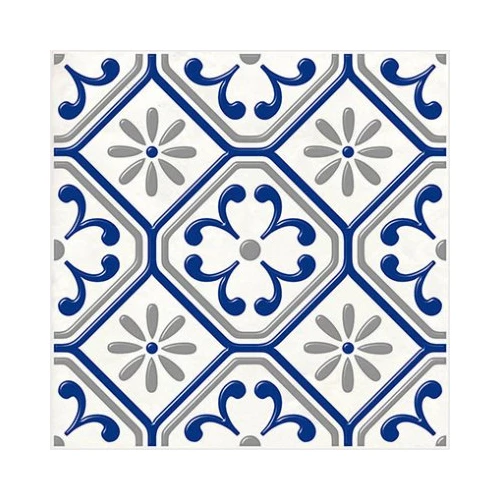 Декор Нефрит-Керамика Сиди-Бу-Саид серый 04-01-1-14-03-65-1000-1 20х20 см