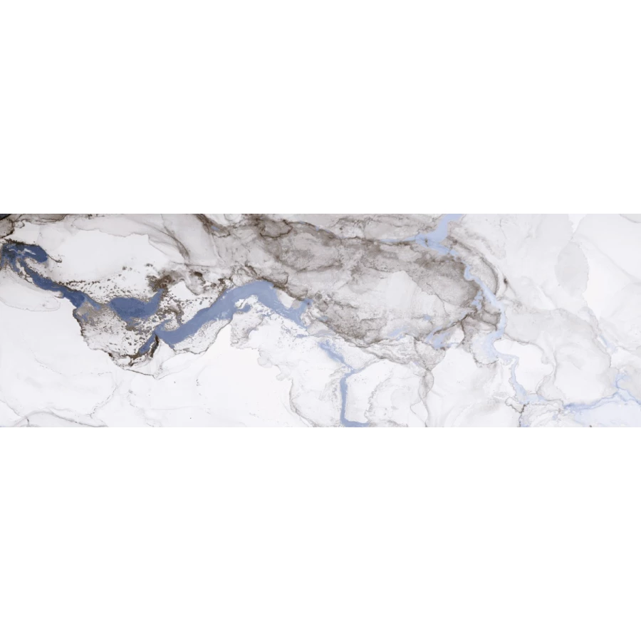 Плитка настенная Primavera Tiziana Aqua B glossy GL05B 90х30 см