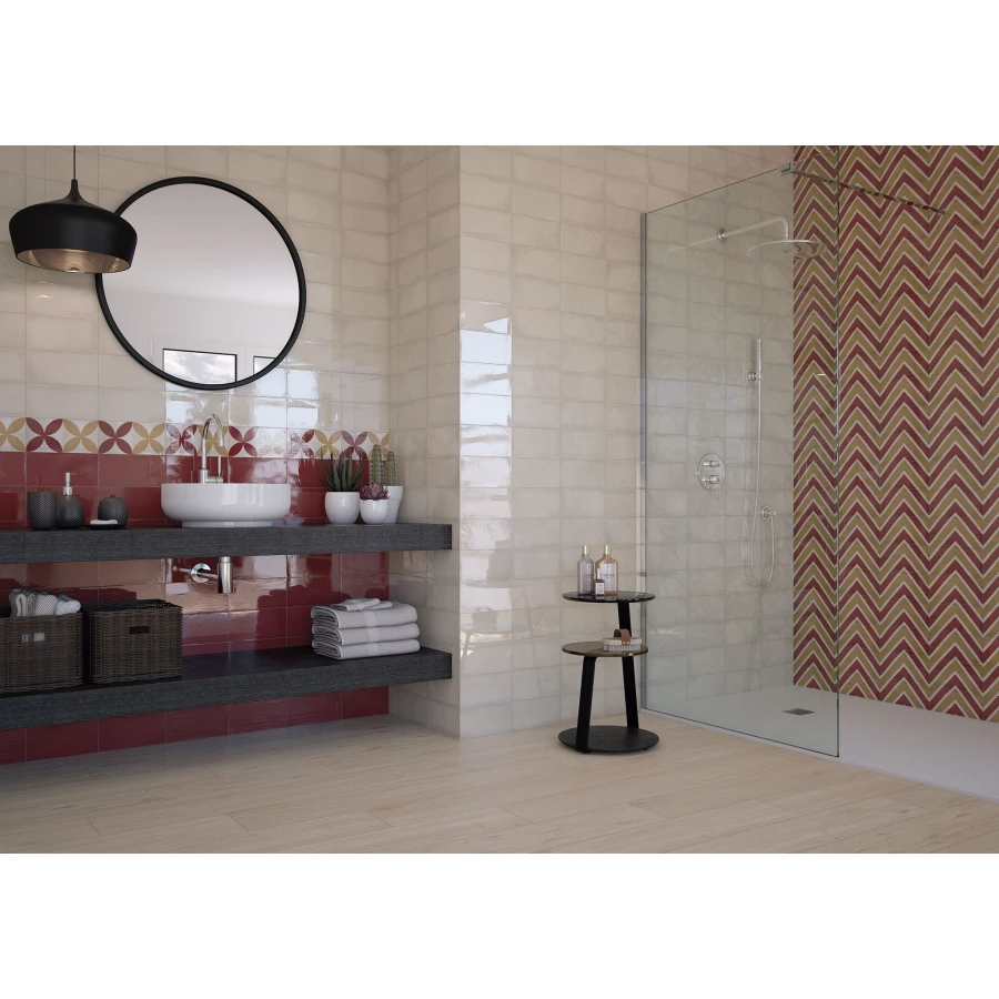 Плитка настенная Cifre Atmosphere Decor Ask Ruby CFR000032 25x12.5 см