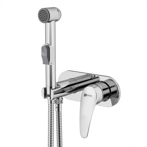 Смеситель Lemark Linara с гигиеническим душем встраиваемый хром LM0419C