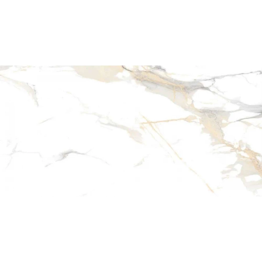 Керамогранит Laparet Solar Bliss белый Полированный 120х60 см