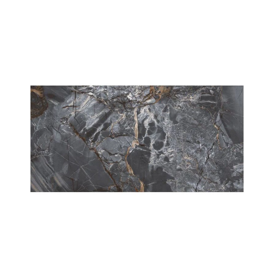 Керамогранит Tilekraft Mosco Black Hi Glossy 160х80 см