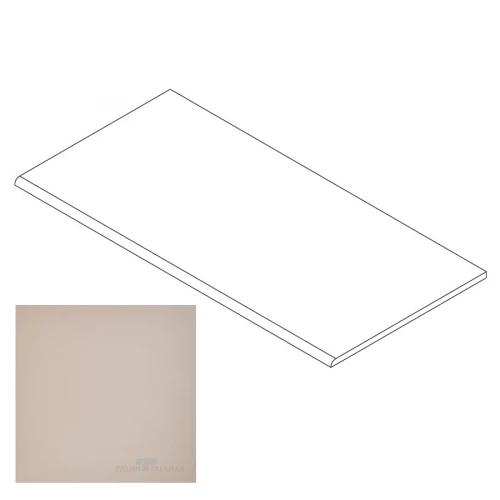 Ступень Грани Таганая Профи с завальцовкой капучино матовая GT028M 120х29,5 см