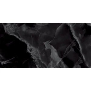 Керамогранит Laparet Andora Black полированный чёрный 120х60 см