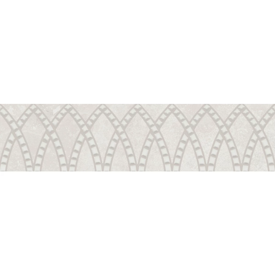 Бордюр Kerama Marazzi Литос обрезной матовый серый светлый KMB3STA020BR 30x7,2 см