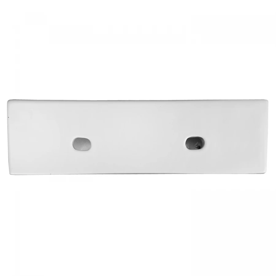 Раковина-чаша Azario накладная подвесная квадратная белый матовый AZ-2177-MW 42х42х12 см